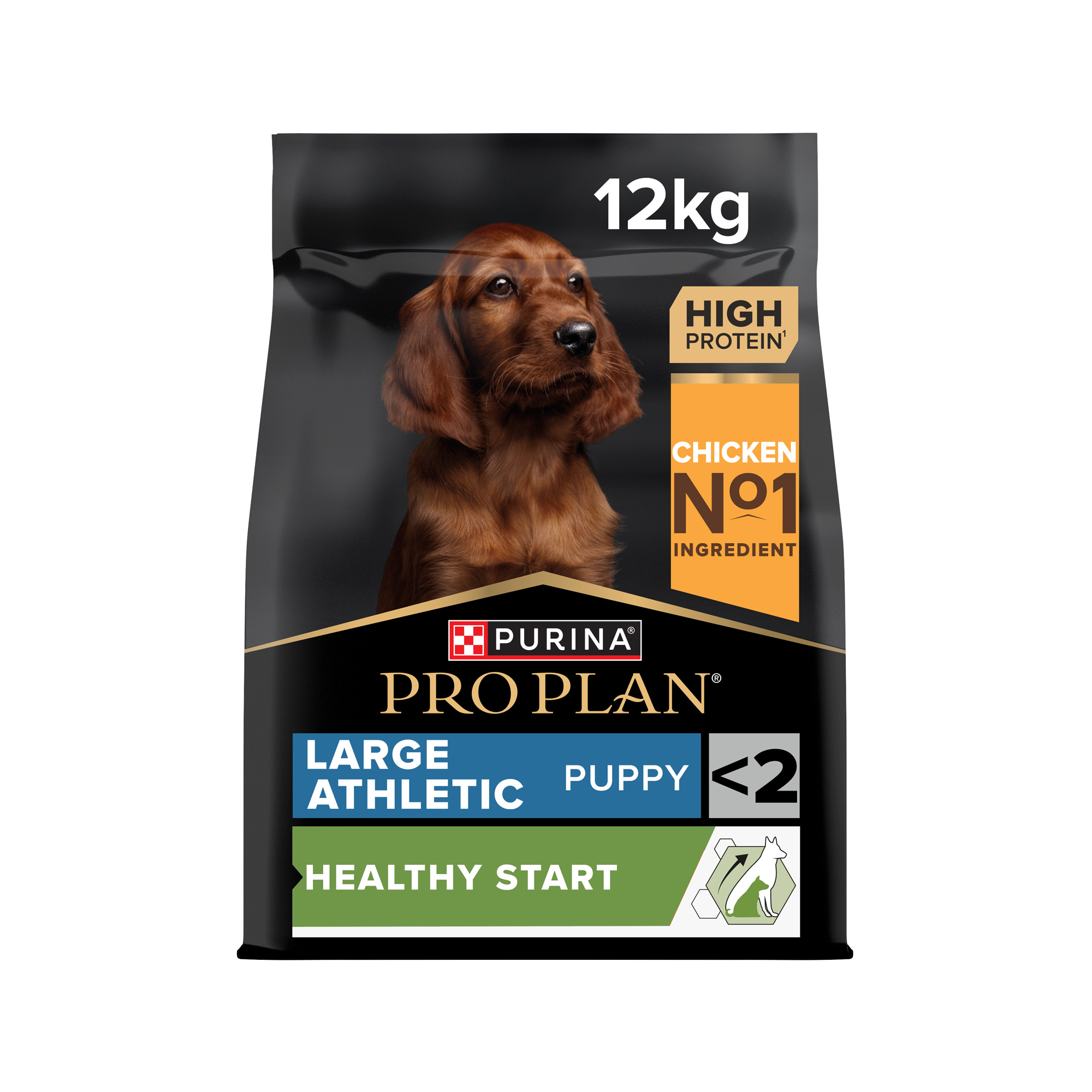 Purina Pro Plan Puppy - Large Breed Athletic - Kip - 12 kg