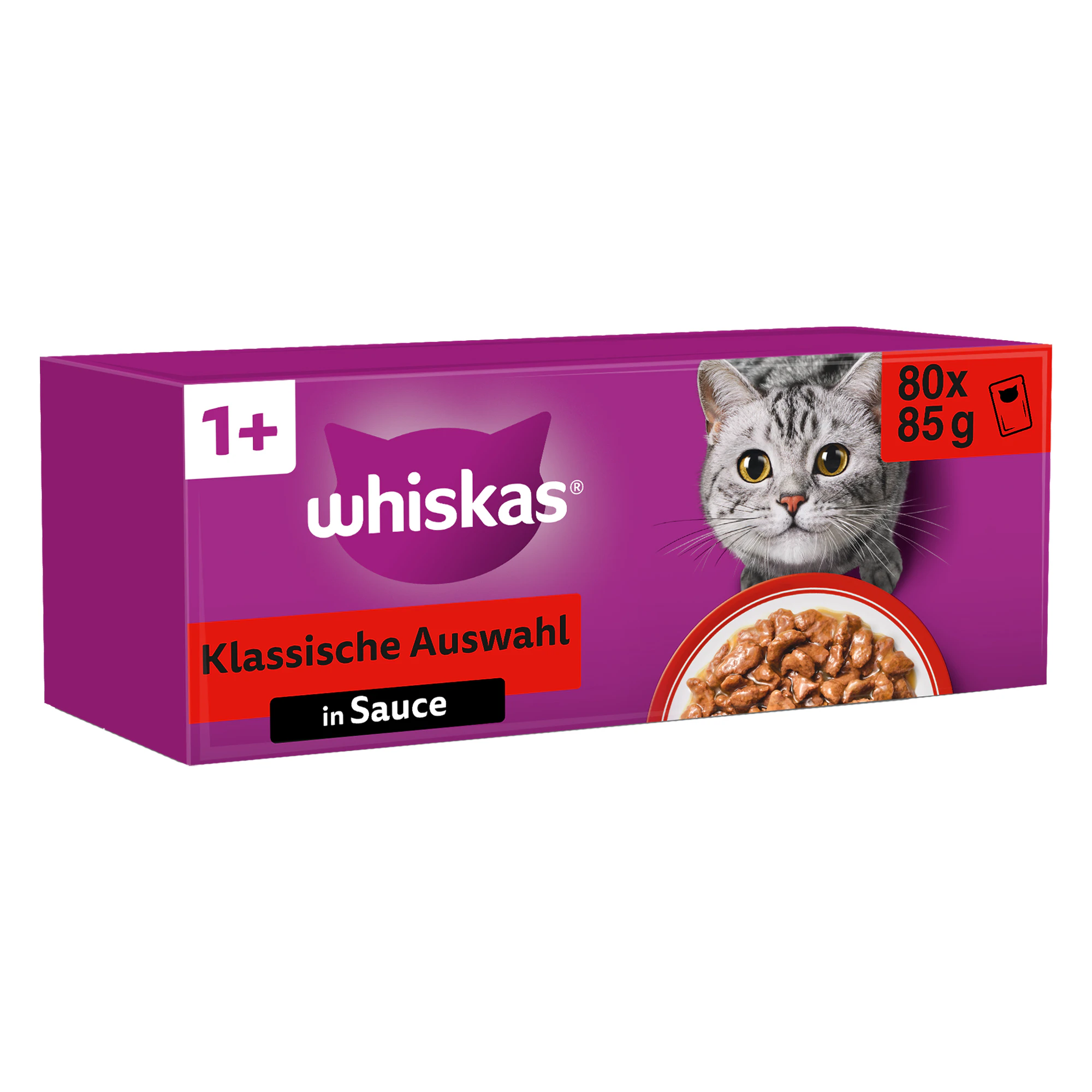 Whiskas 1+ Auswahl – Multipacks
