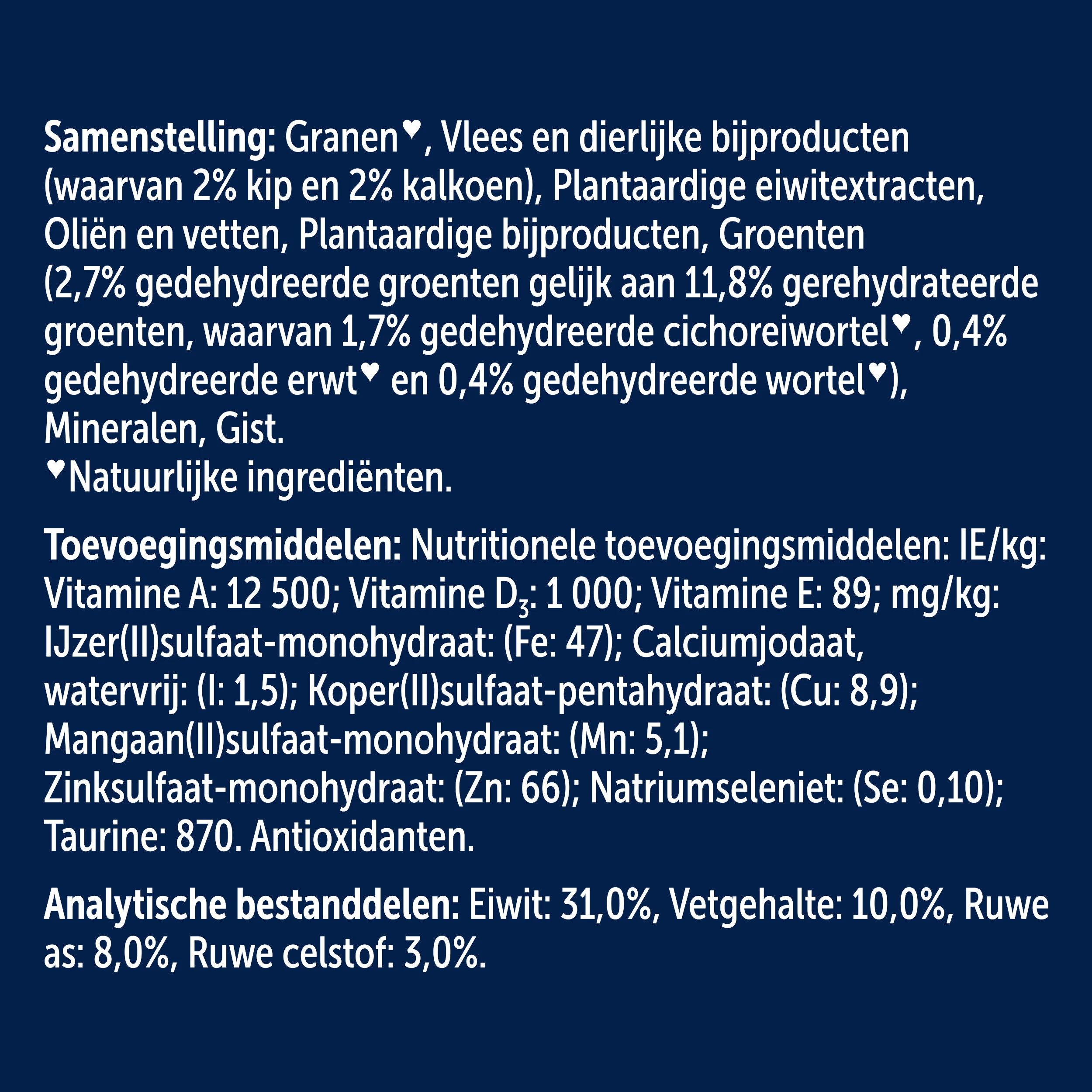 Felix Dubbel Zo Lekker - Inhome - Kip en kalkoen - 4 kg