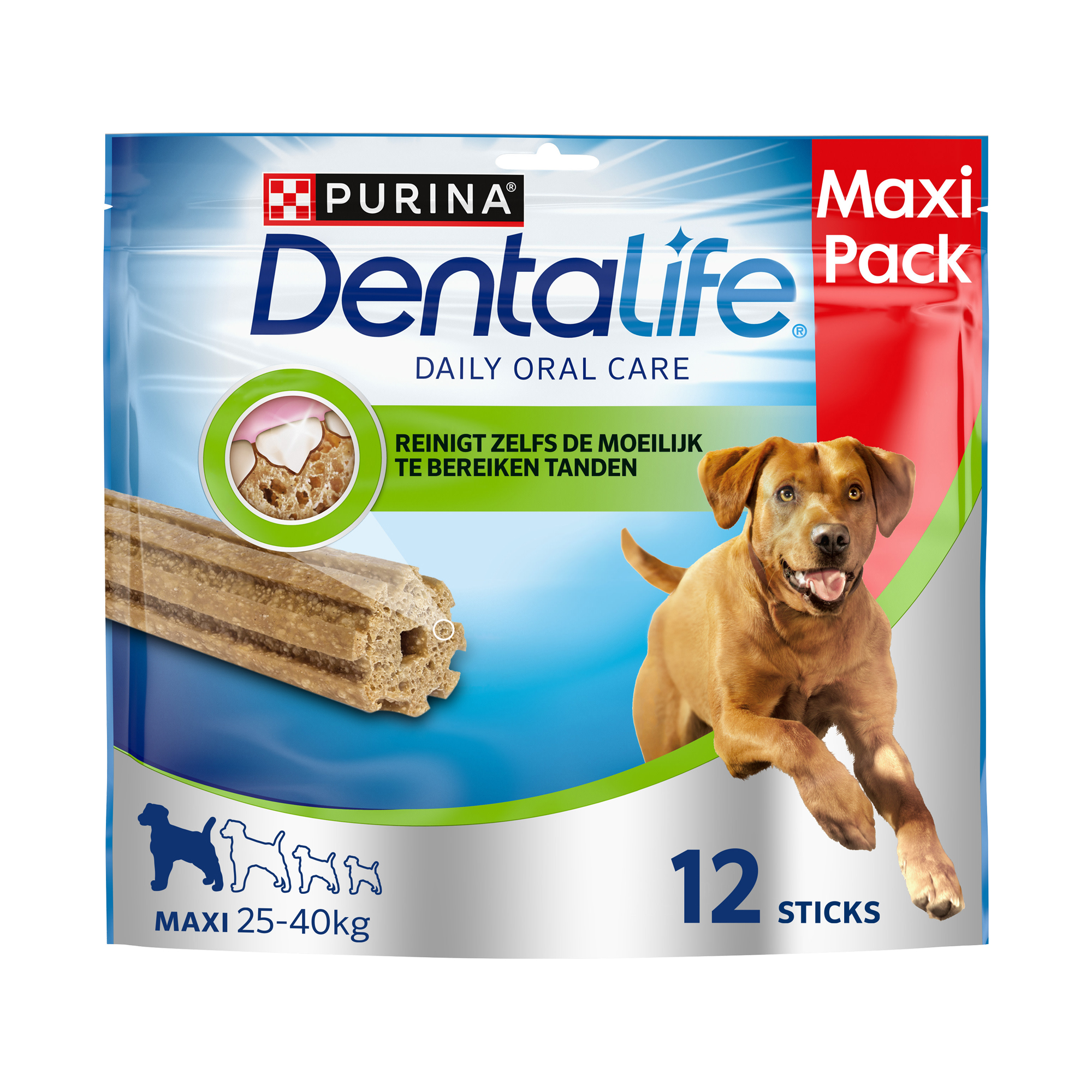 Purina DentaLife - Grote Hond - 12 sticks