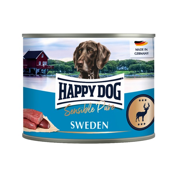 Happy Dog Sensible Pure Sweden - Gibier - 12 x 200 g