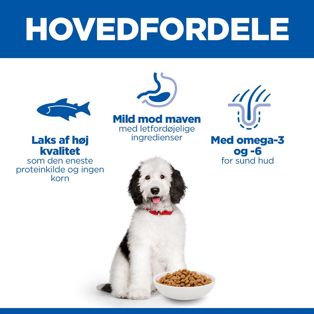 Hill's Science Plan Hypoallergenic Adult Large Dog Food - Laks