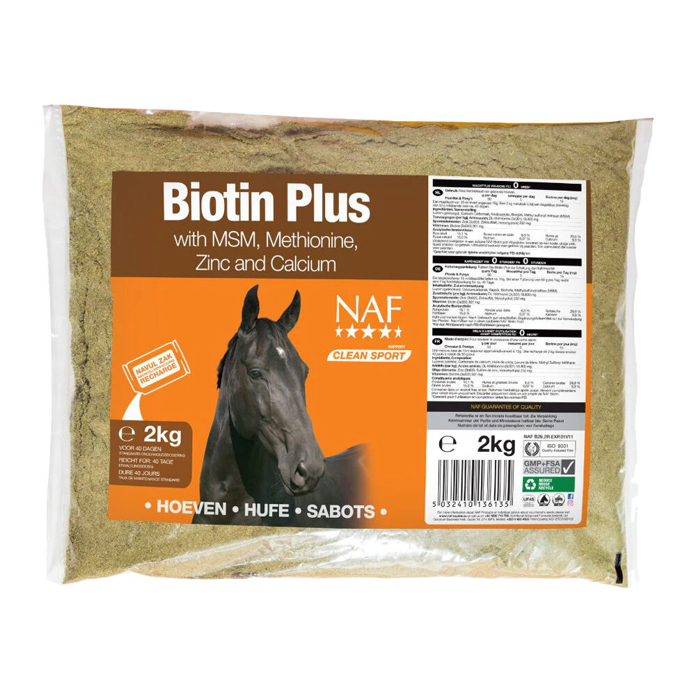 NAF Biotin Plus Refill - 4 x 2 kg