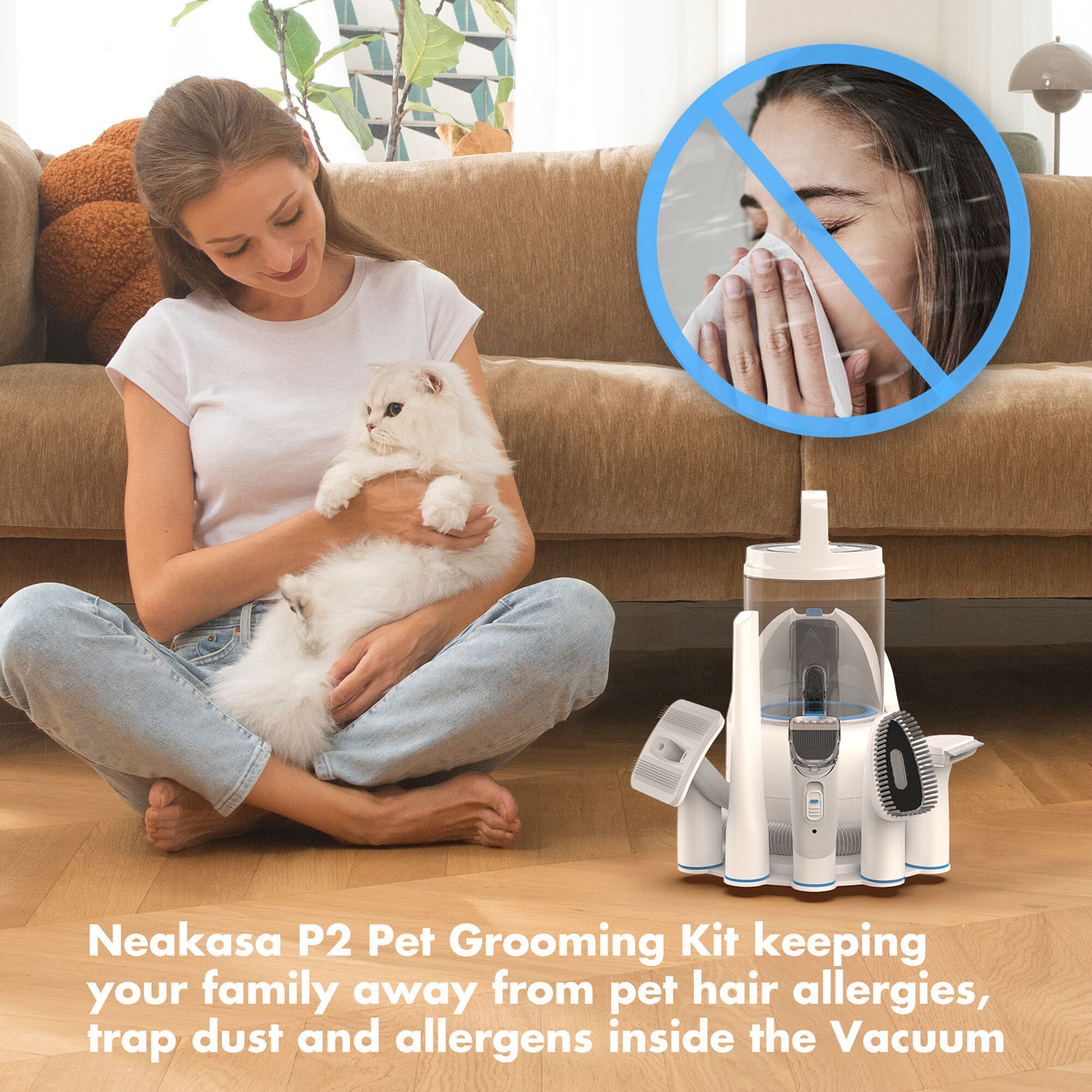 Neakasa P2 Pro 5-in-1 Grooming Kit
