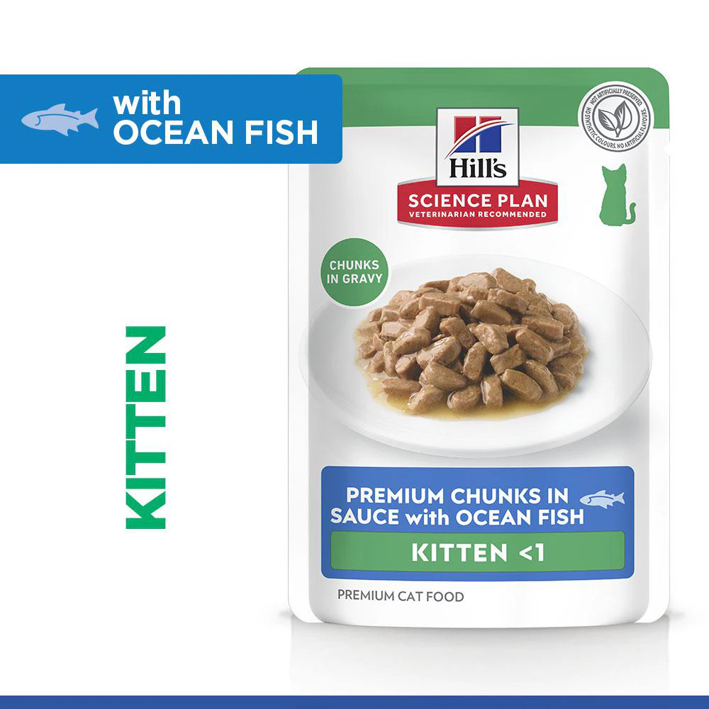 Hill's Science Plan - Kitten - Seafish - Meal Pouch
