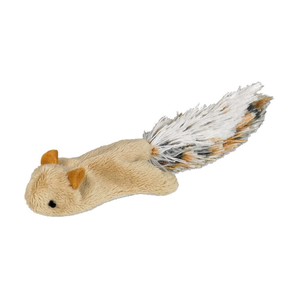 Nobby Écureuil en peluche avec herbe à chats