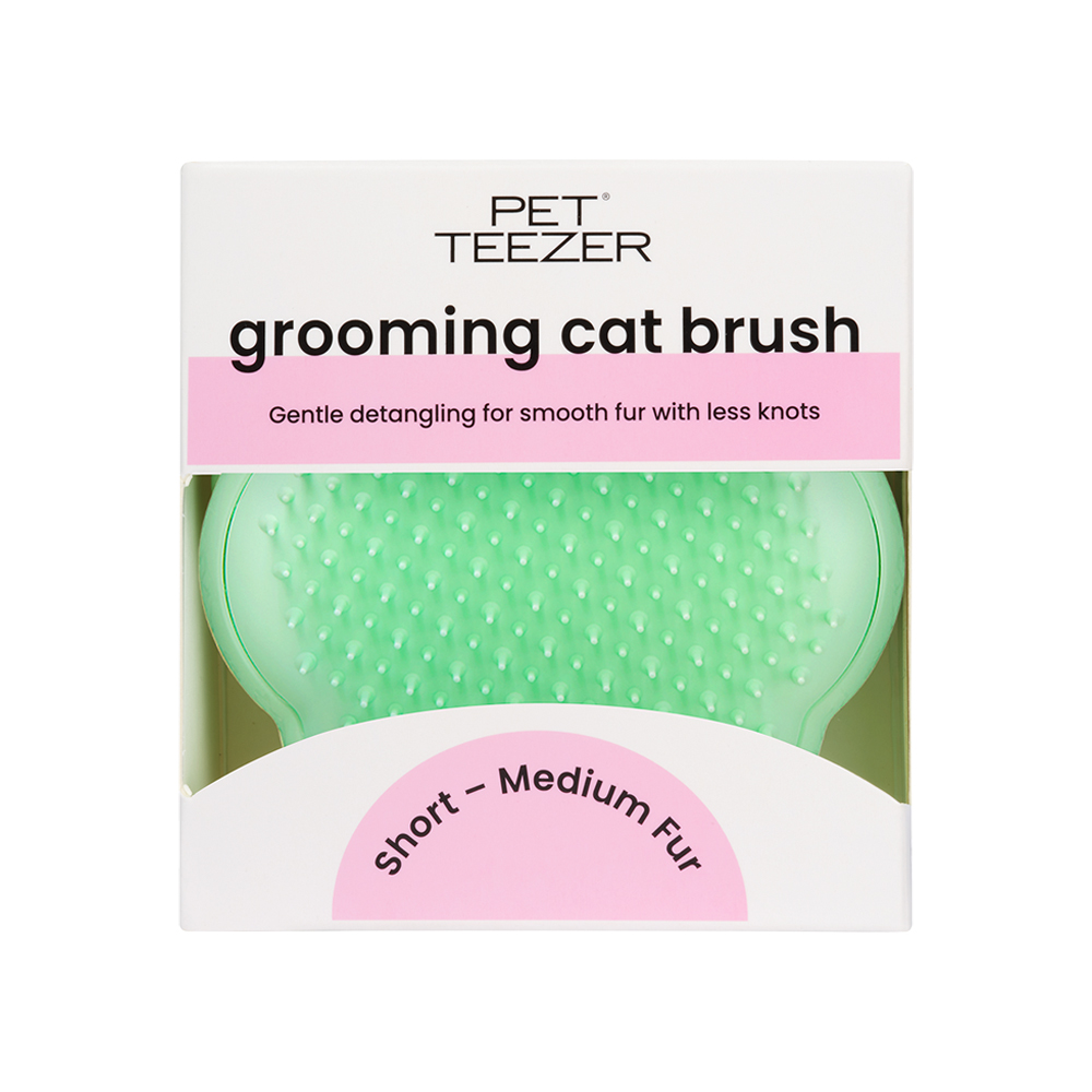 Pet Teezer Bürste Katze - Hellgrün