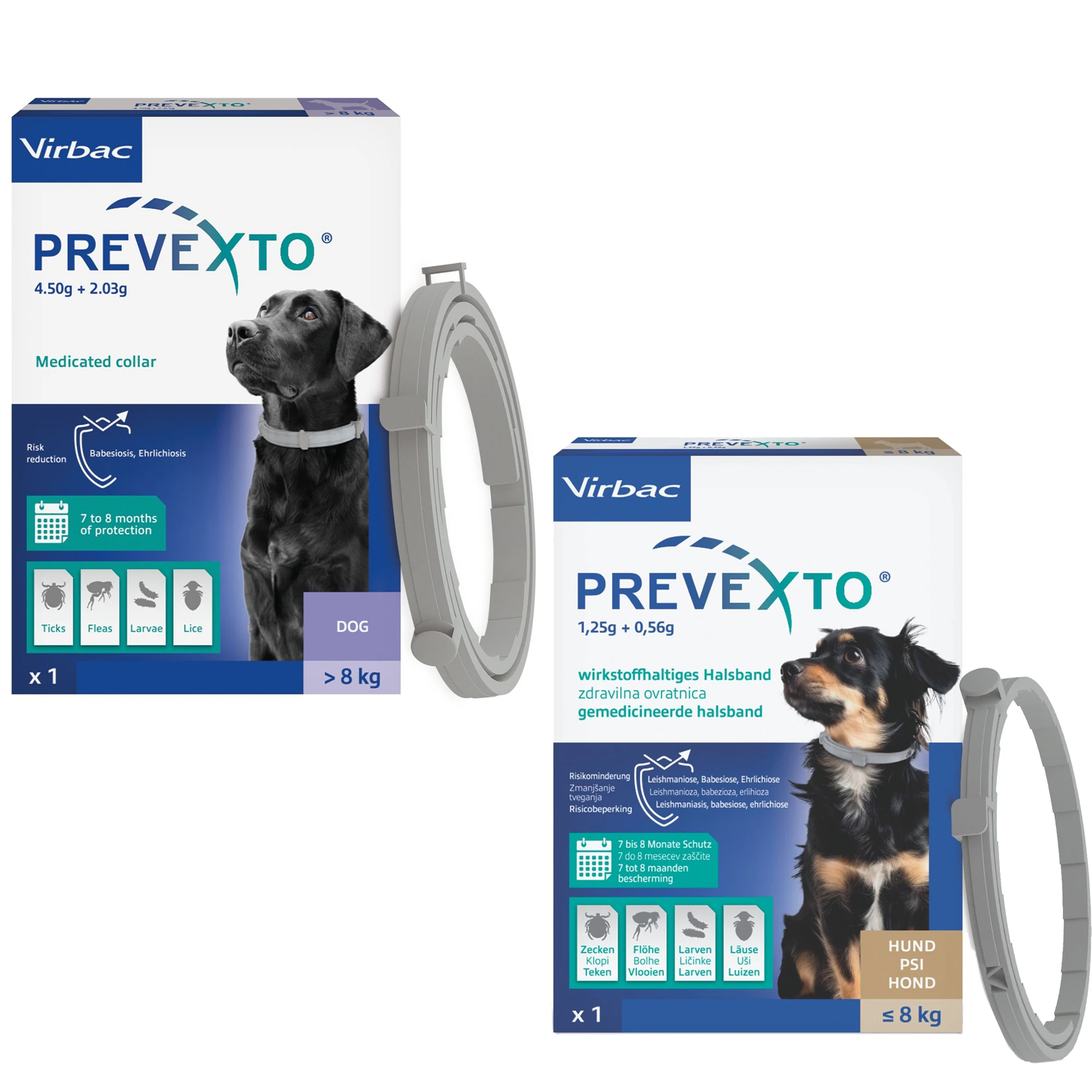 Virbac PreveXto Halsband Hond