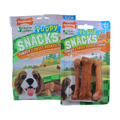 Nylabone Healthy Edibles Snacks - Pute & Süßkartoffel