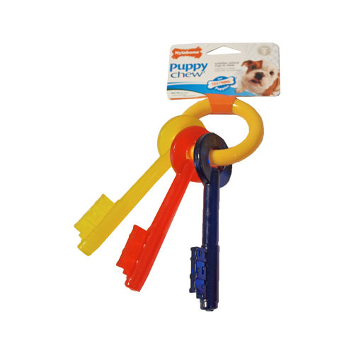 Nylabone Puppy Chew Bijtsleutels Baconsmaak Tot