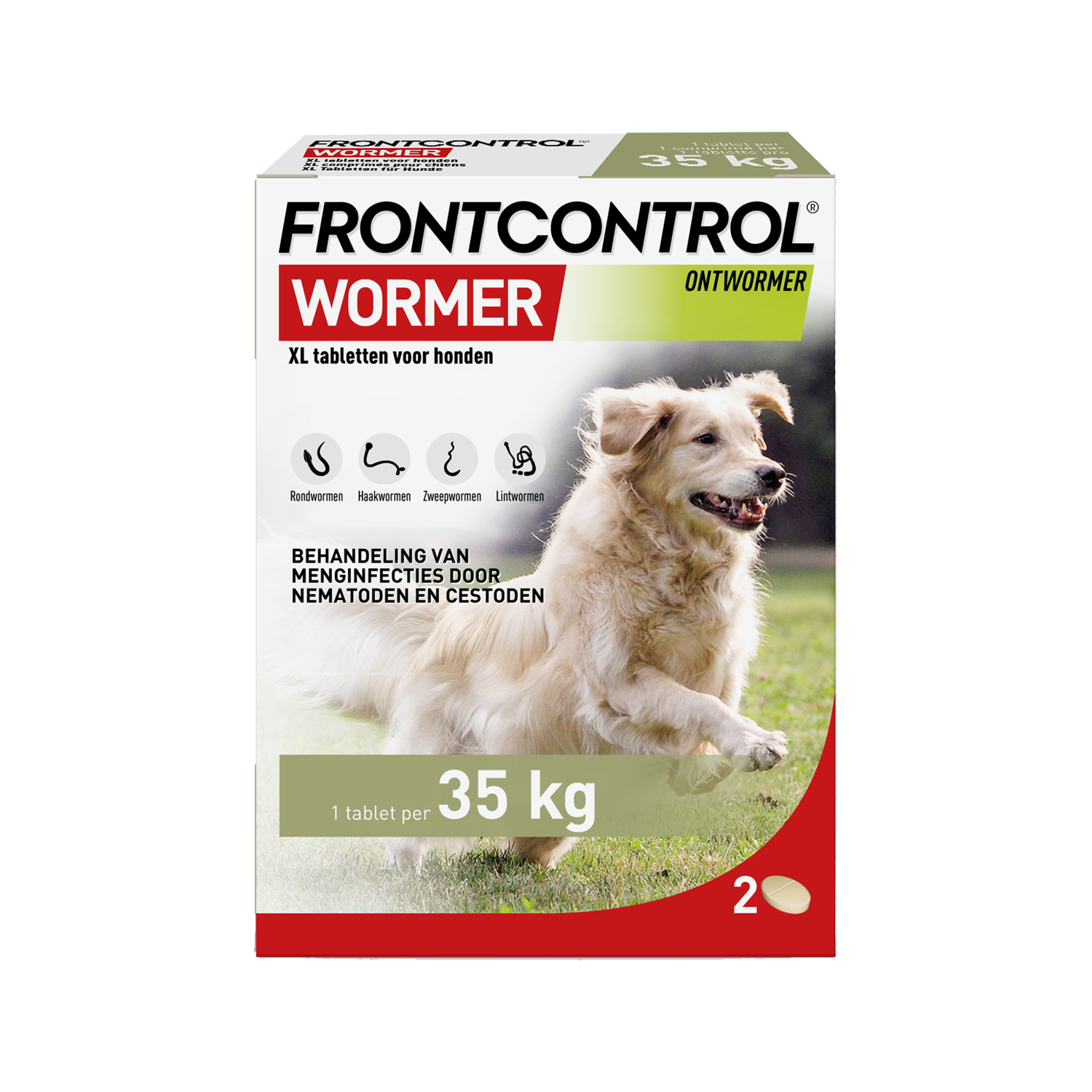 Frontcontrol Wormer Hond