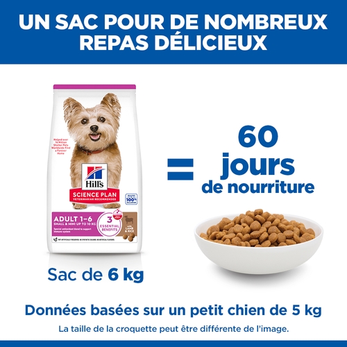 Hill's Science Plan Small & Mini - Adult - Agneau et Riz