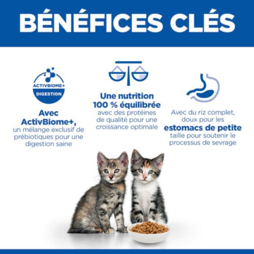 Hill's Science Plan Kitten Perfect Digestion Aliment pour Chats