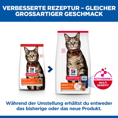 Hill's Science Plan Adult Katzenfutter - Lamm