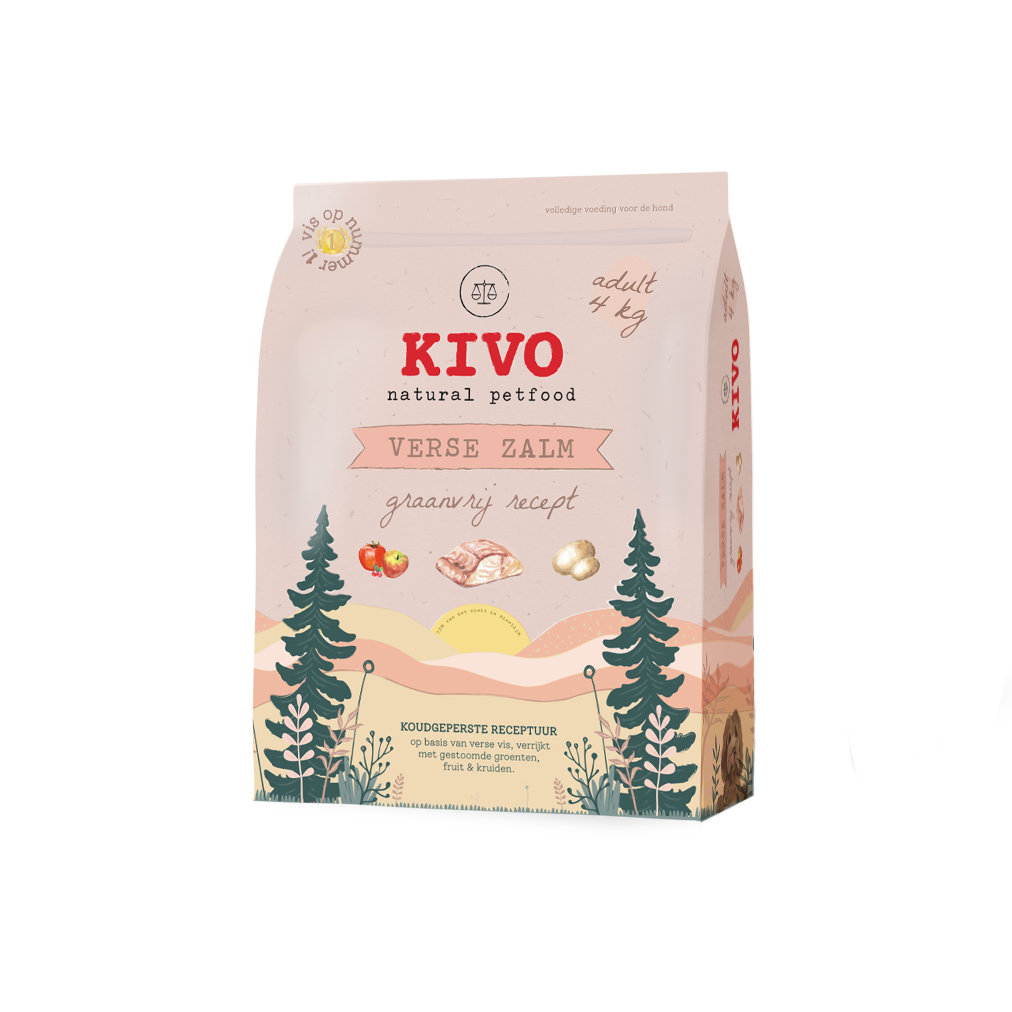 Kiko Saumon Frais sans Céréales - 4 kg