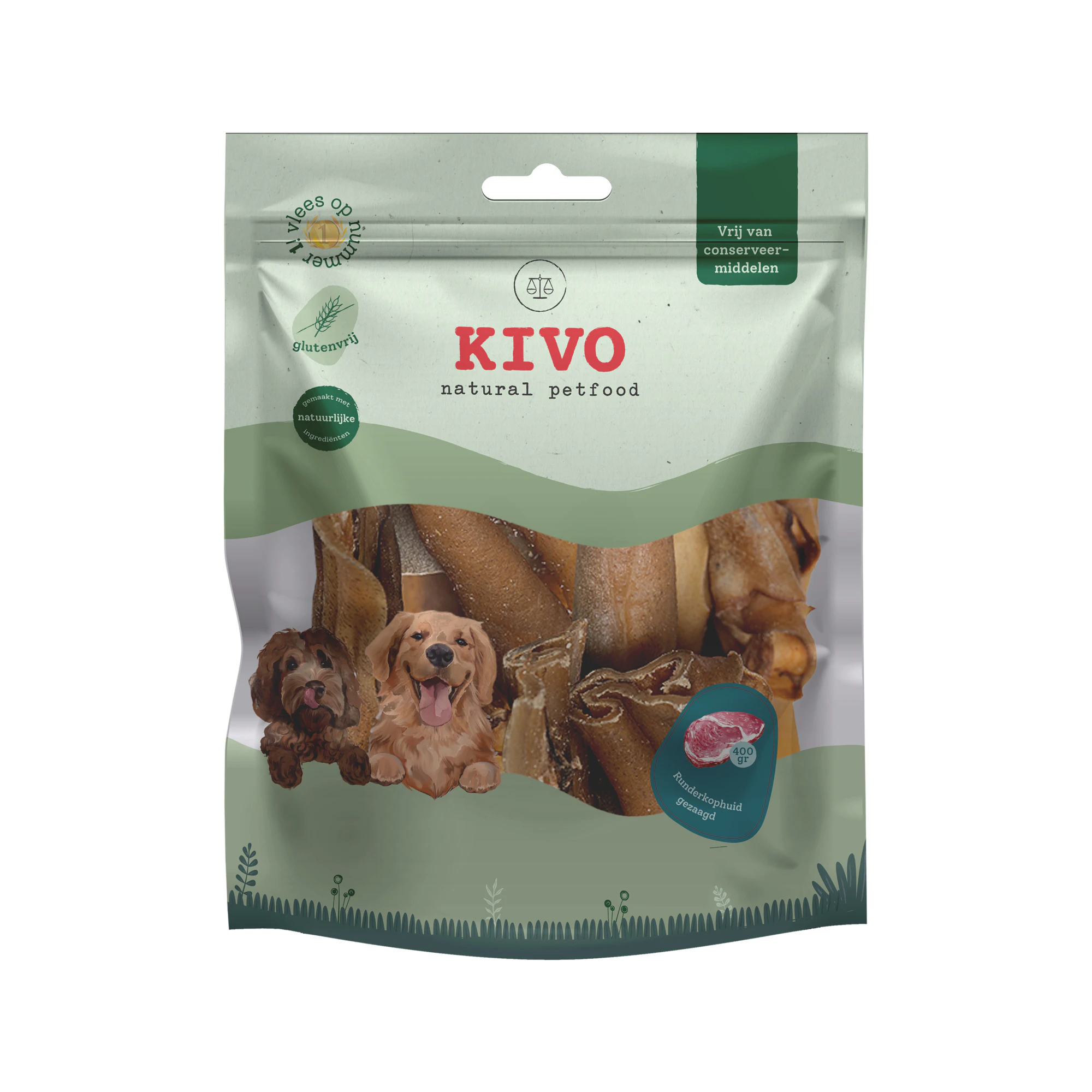 Kivo Runderkophuid Gezaagd