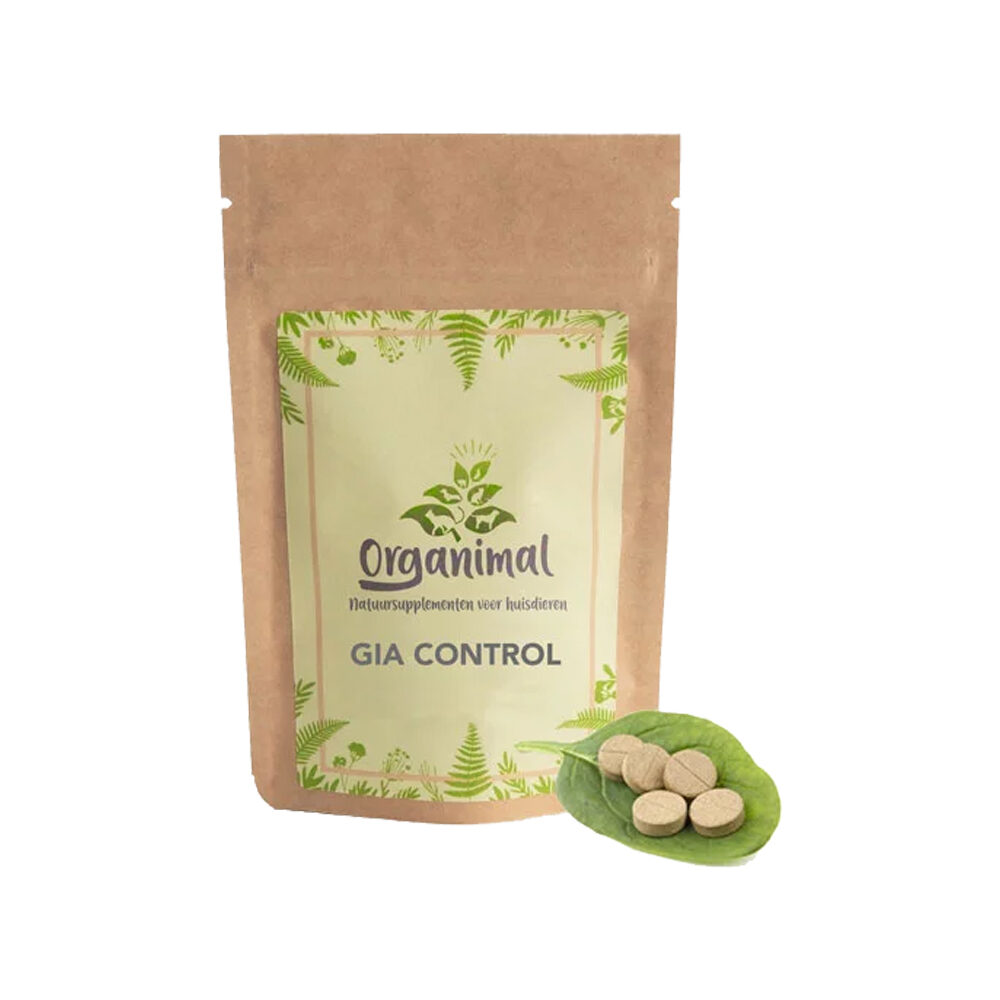 Organimal Gia Control 250mg - Kleine honden <10 kg - 150 tabletten