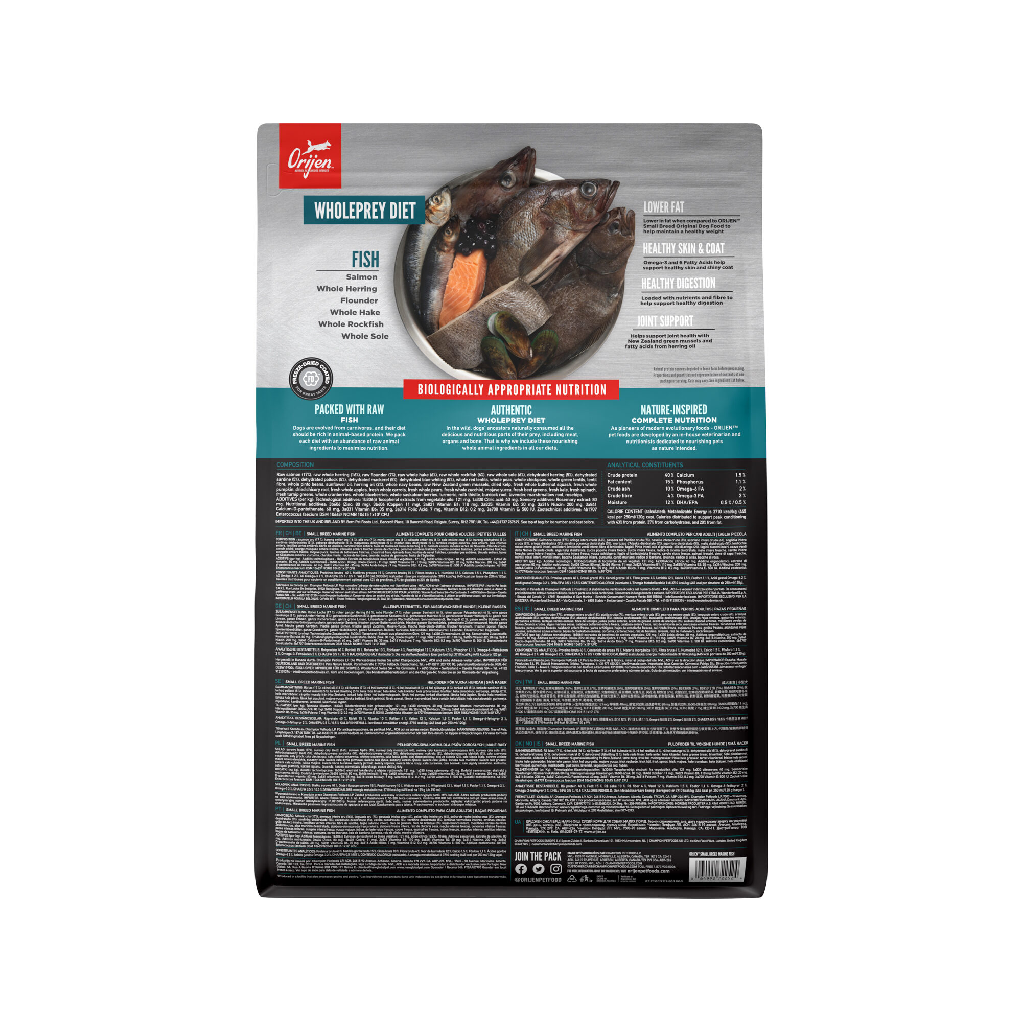 Orijen Small Breed Marine Fish I | Medpets.nl