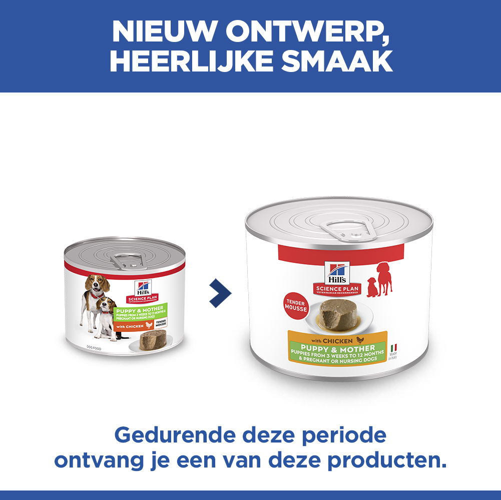 Hill's Science Plan Puppy & Mother - Kip - Blik