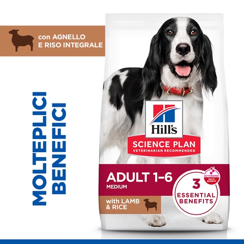 Hill's Science Plan Medium - Adult - Agnello e Riso