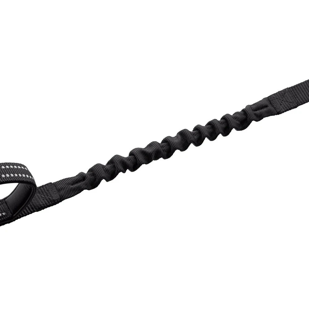 Hunter ErgoMove Pro Hondenriem - Zwart - 230 cm x 1,5 cm
