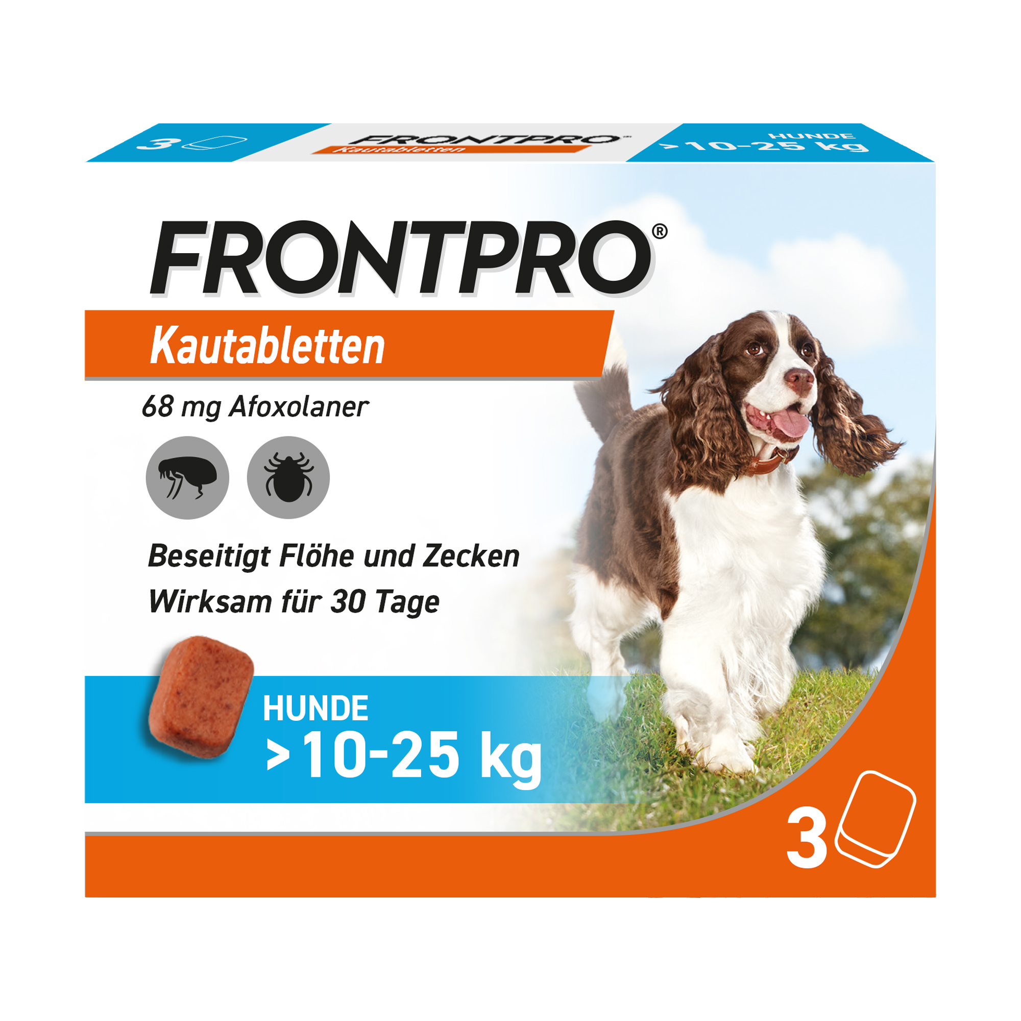 FRONTPRO L - 10-25 kg - 2 x 3 Tabletten 