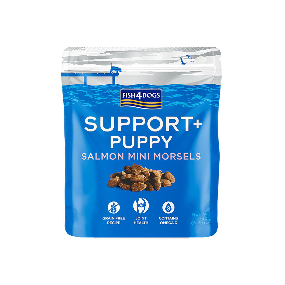Fish4Dogs Support+ Puppy Salmon Mini Morsels