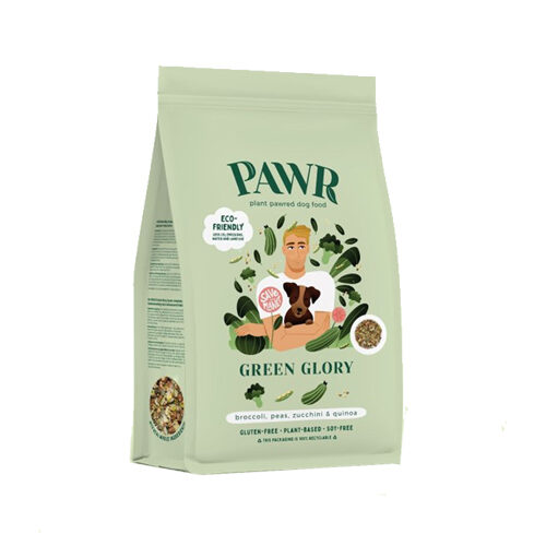 PAWR Green Glory Plantaardig Hondenvoer - 750 gram