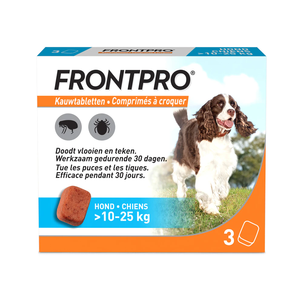 FRONTPRO Comprimés à croquer Chien
