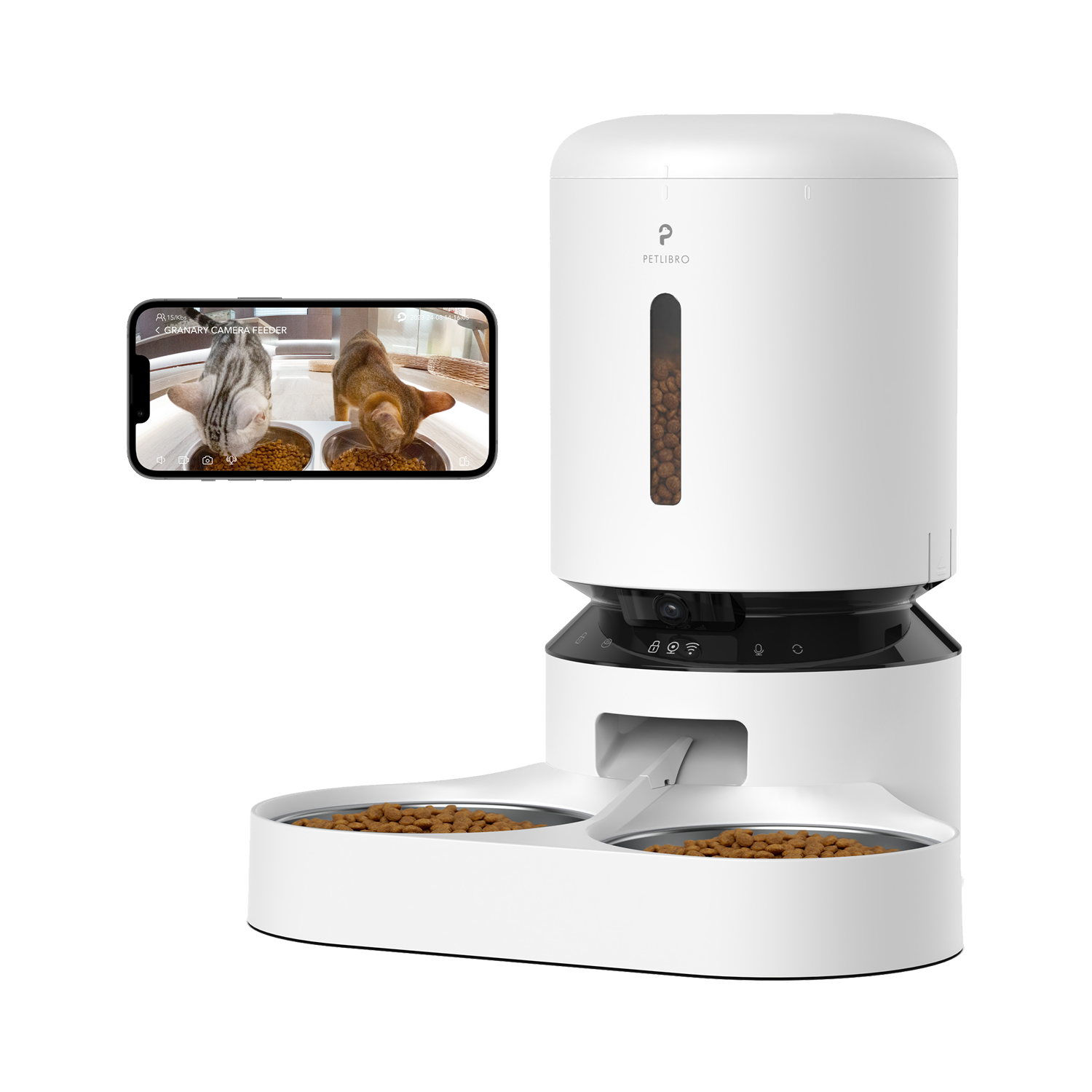 Petlibro Granary Smart Camera Feeder Dual Bowl