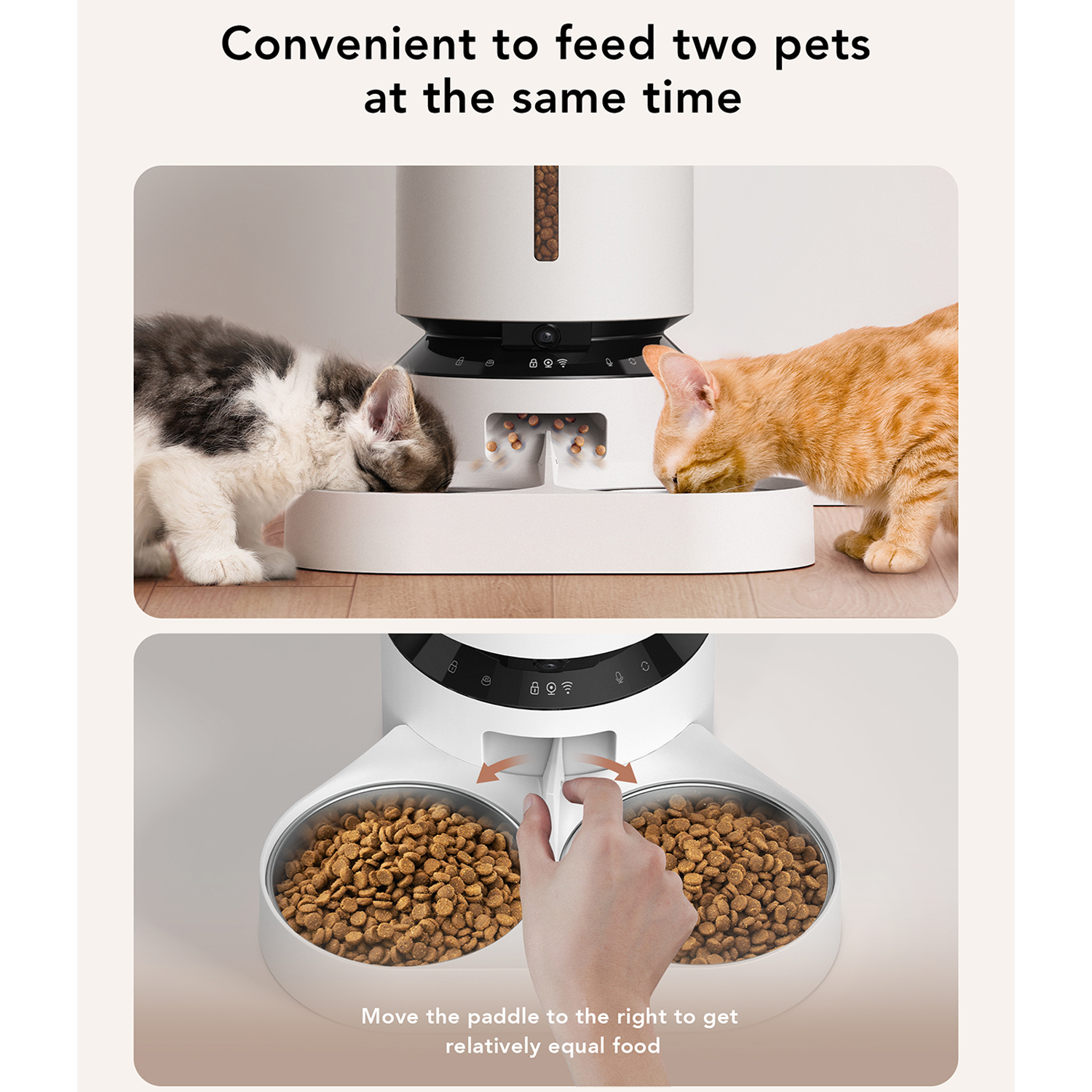 Petlibro Granary Smart Camera Feeder Dual Bowl