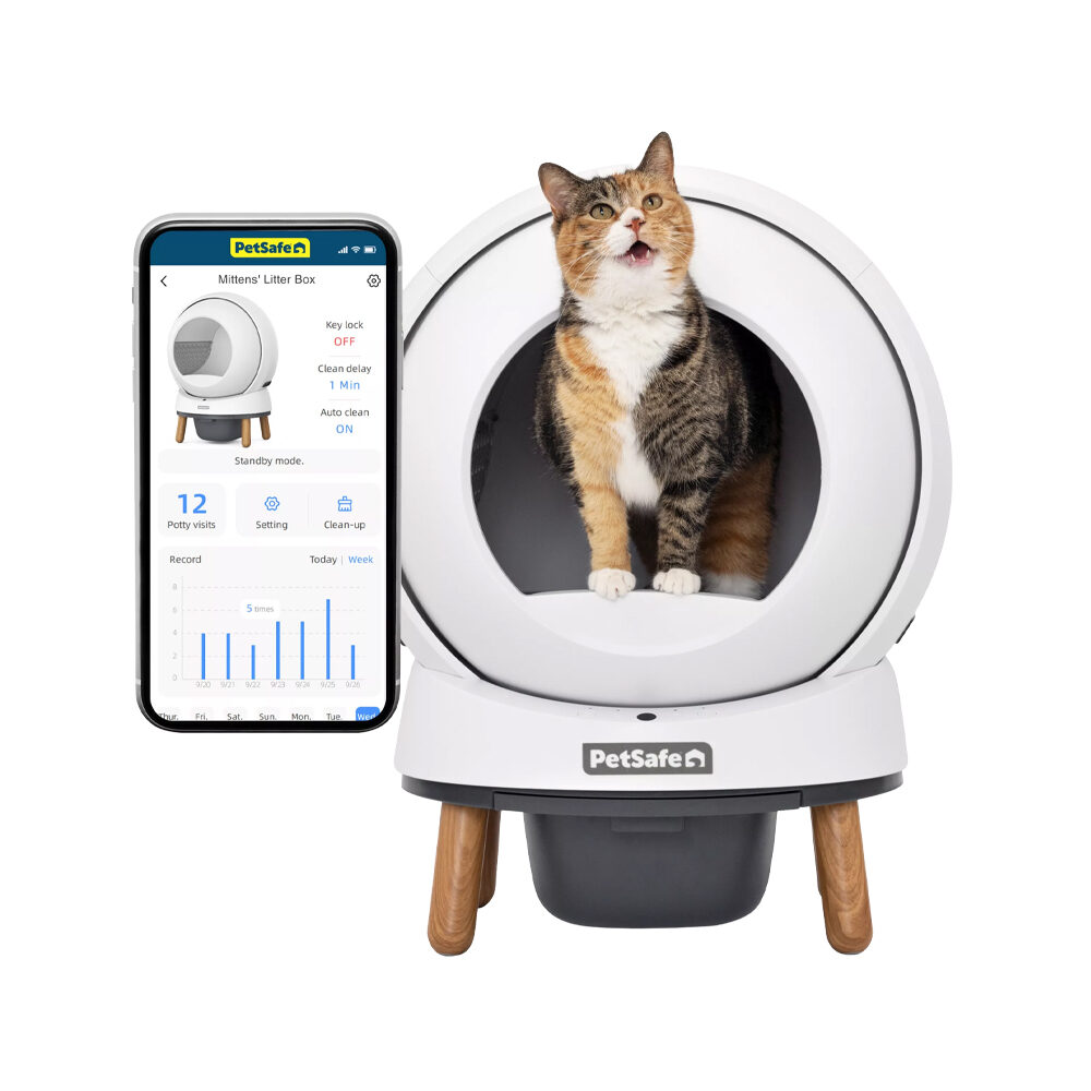 PetSafe ScoopFree SmartSpin Selbstreinigende Katzentoilette