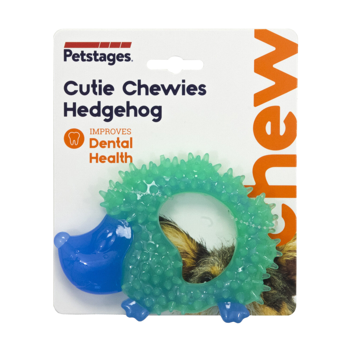 Petstages Cutie Chewies Hedgehog