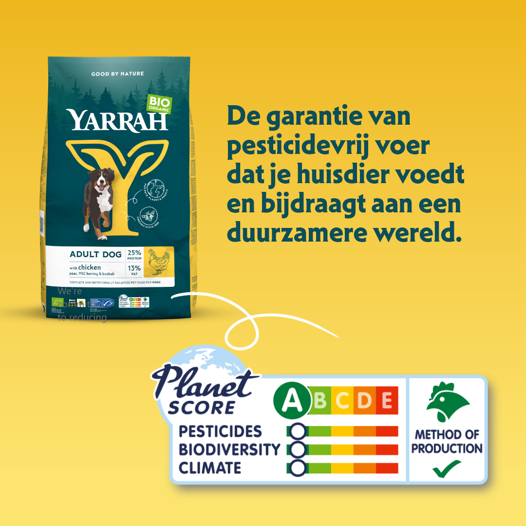 Yarrah - Droogvoer Hond met Kip Bio