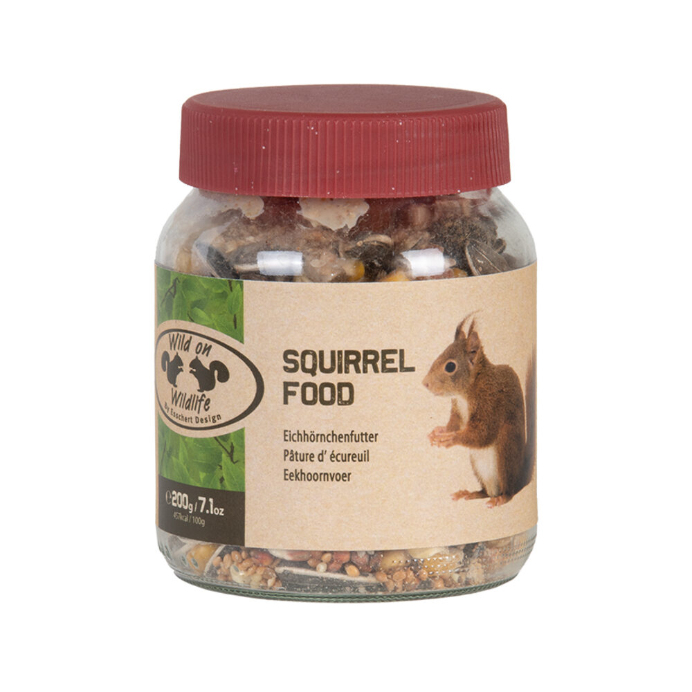 Pindakaas voor eekhoorns