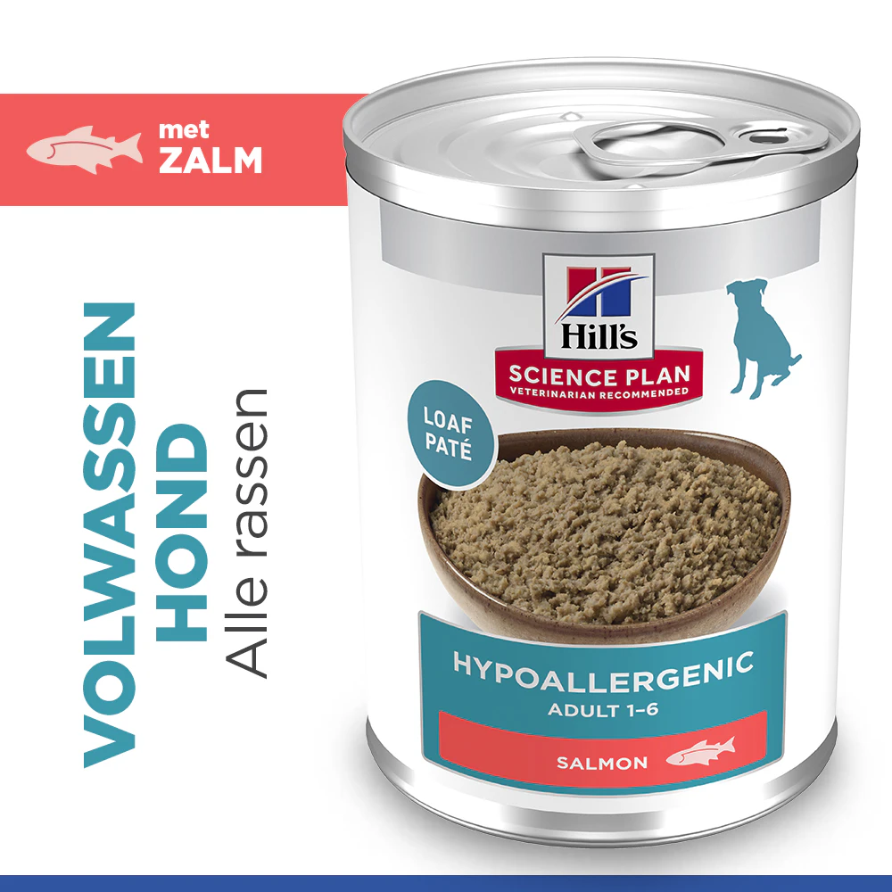 Hill's Science Plan Hypoallergenic - Adult - Zalm - Blik