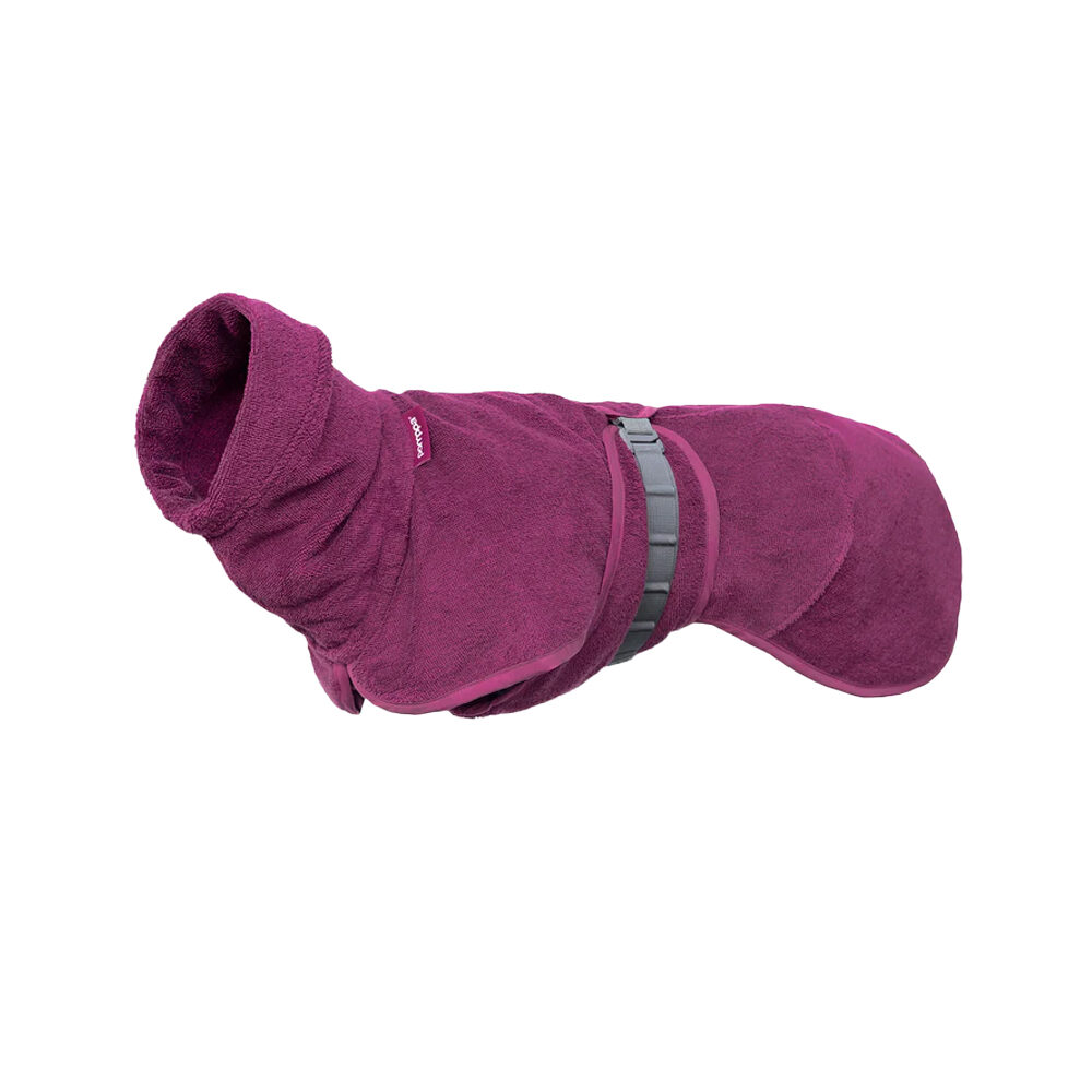 Pomppa BathPomppa Dog Robe - Plum - 52/56