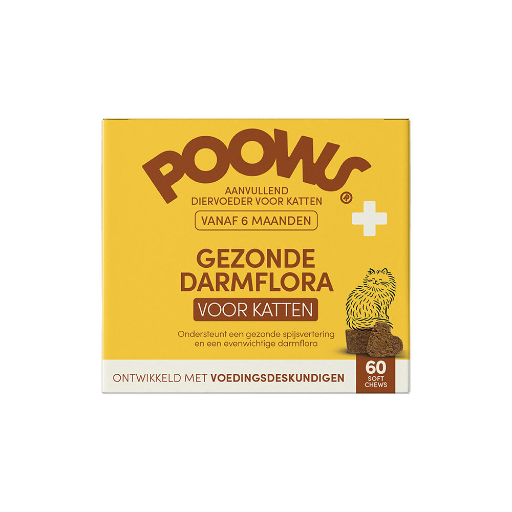Poows Healthy Gut Flora - Cat