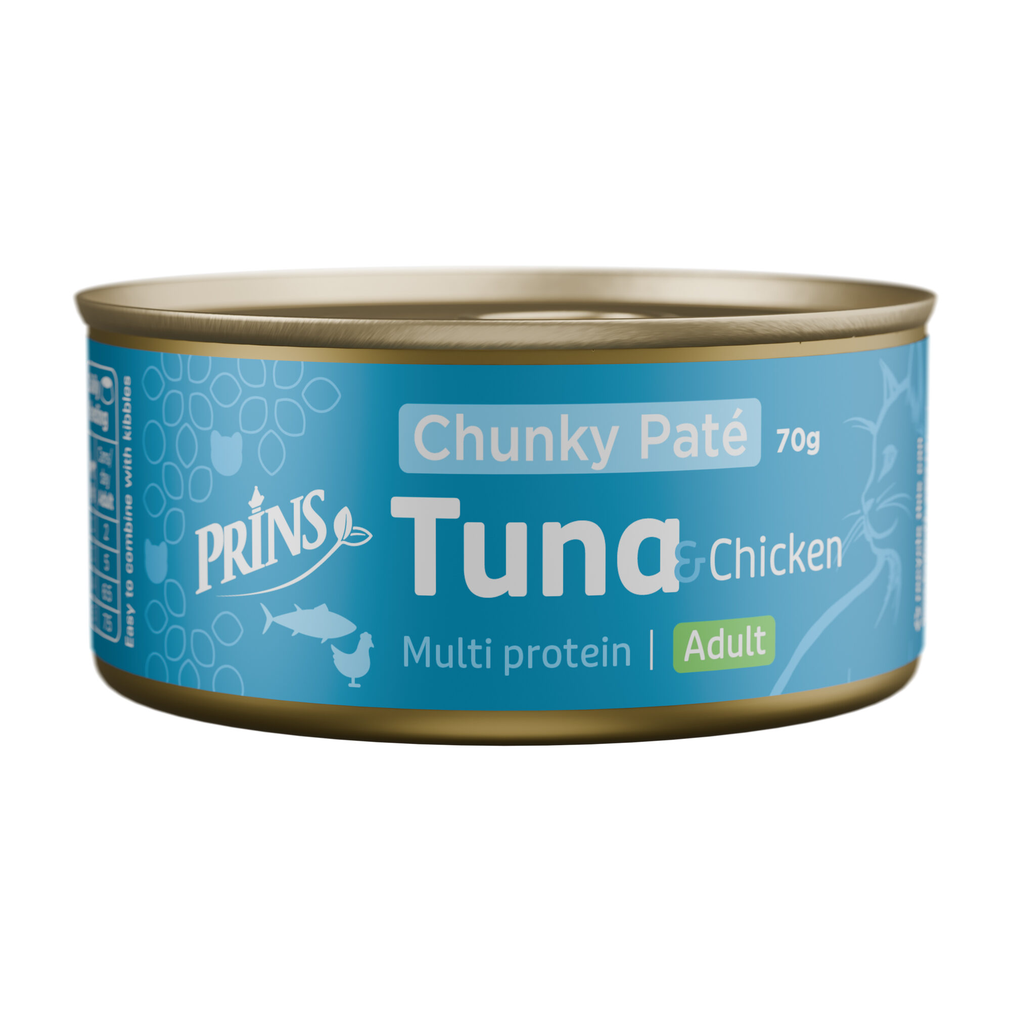 Prins 24x Chunky Paté Kattenvoer Nat Tonijn & Kip