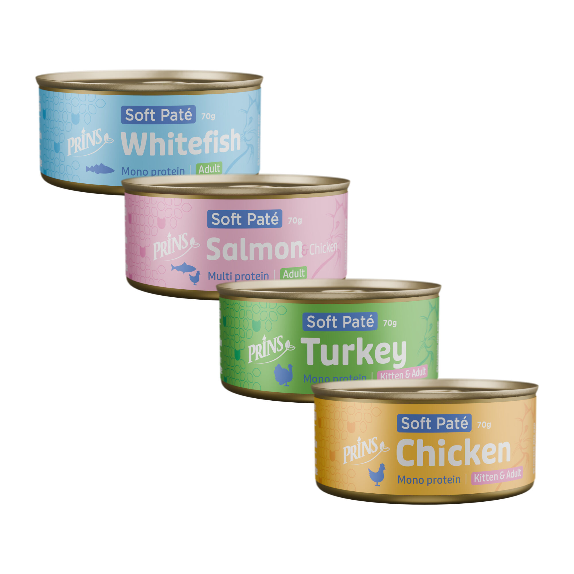 Prins Soft Paté Nourriture pour Chats