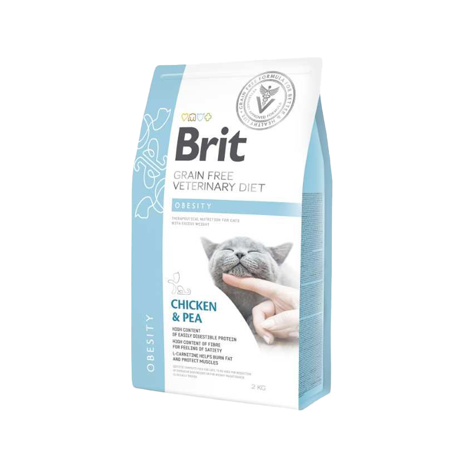 Brit Veterinary Diet Cat - Grain free - Obesity