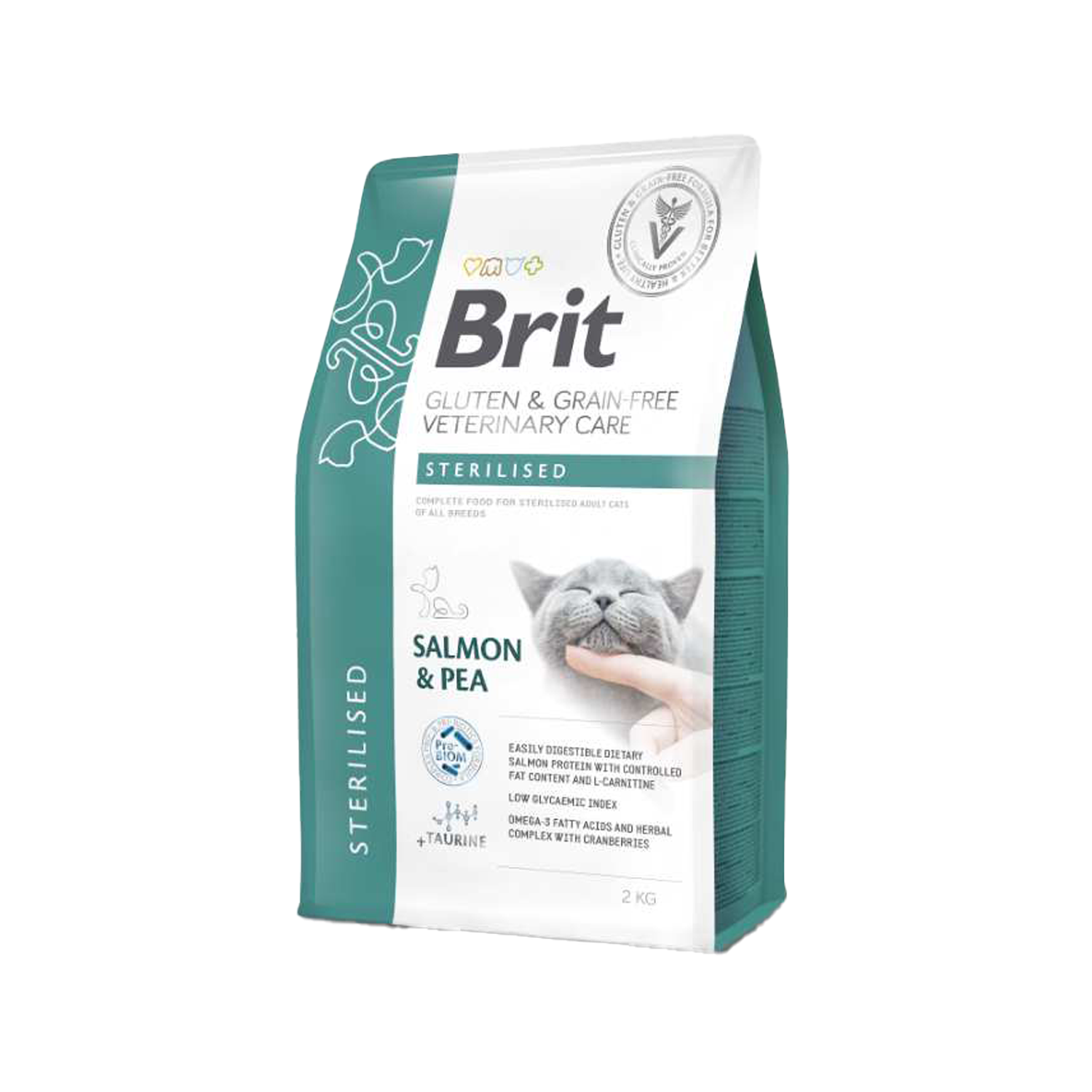 Brit Veterinary Diet Cat - Gluten & Grain free - Sterilised