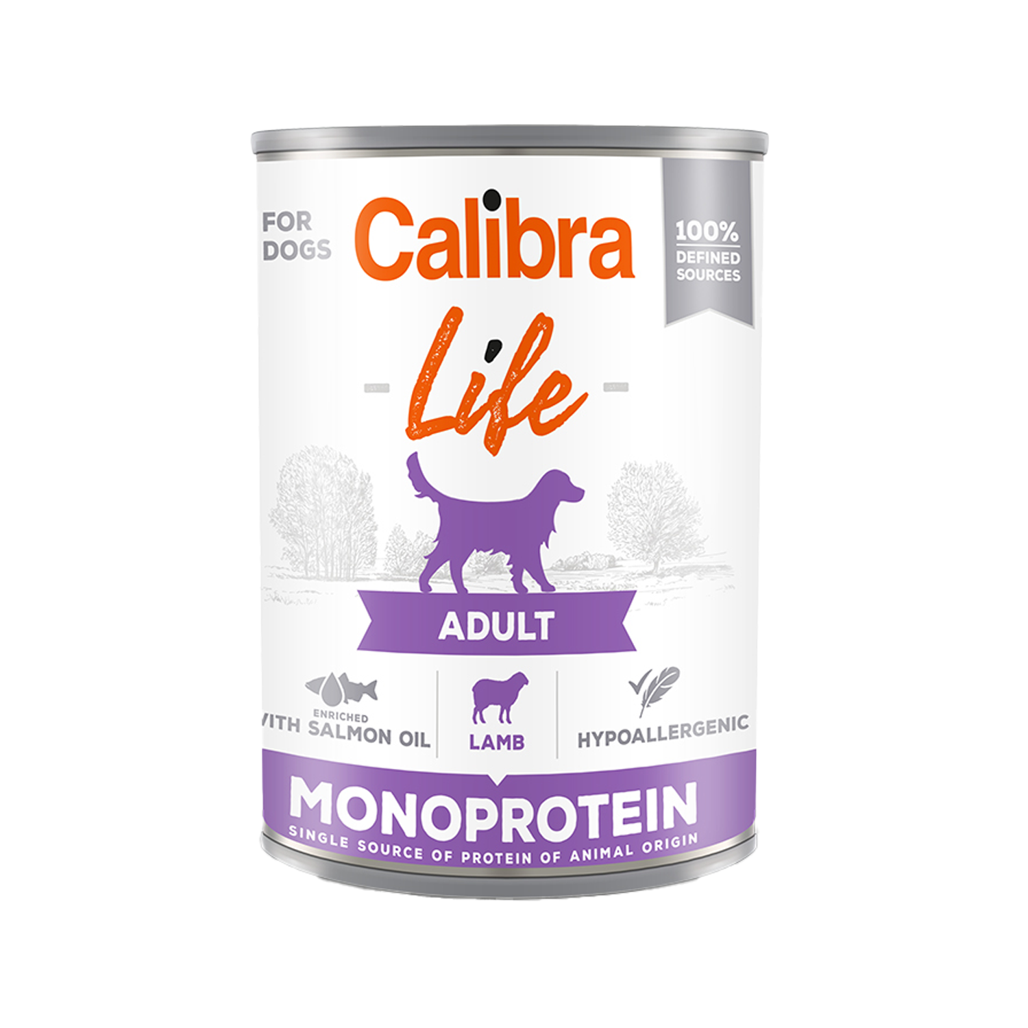 Calibra Dog Life Adult Natvoer - Lam