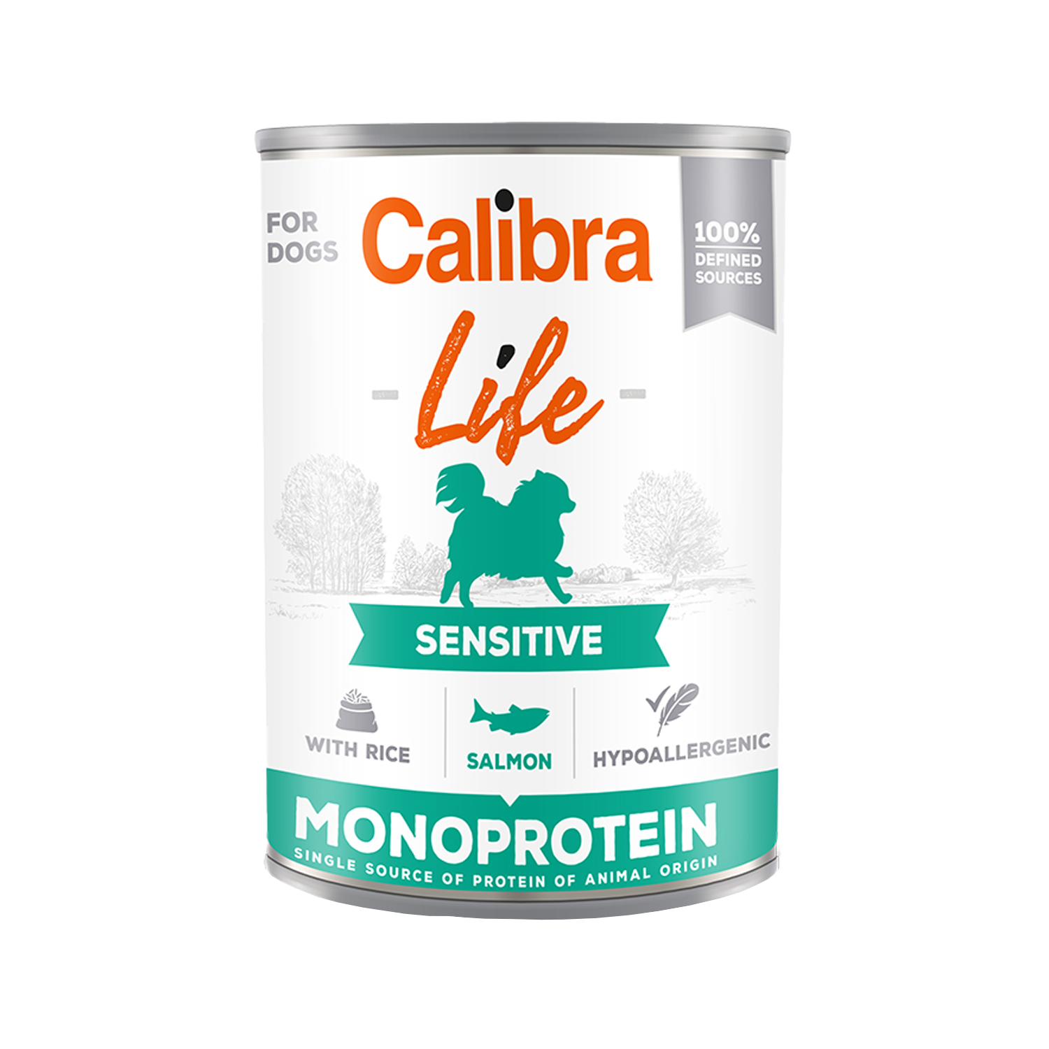 Calibra Dog Life Sensitive Wet Food - Salmon