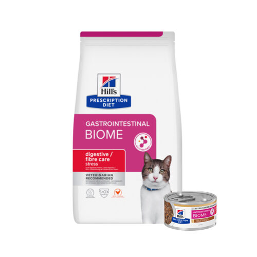 Hill's Prescription Diet - Gastrointestinal Biome Stress - Aliments pour Chat - Ragoût