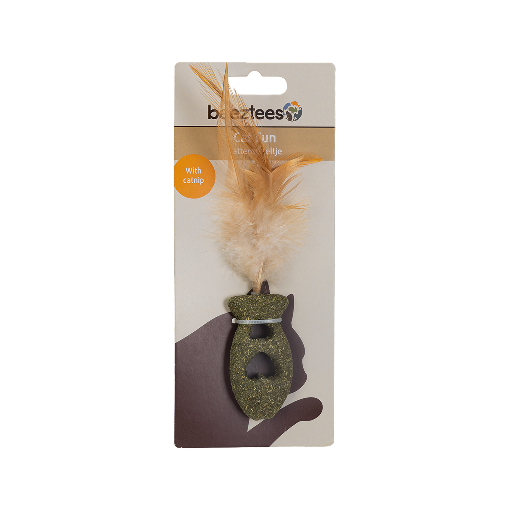 Beeztees Poisson Catnip avec Plumes