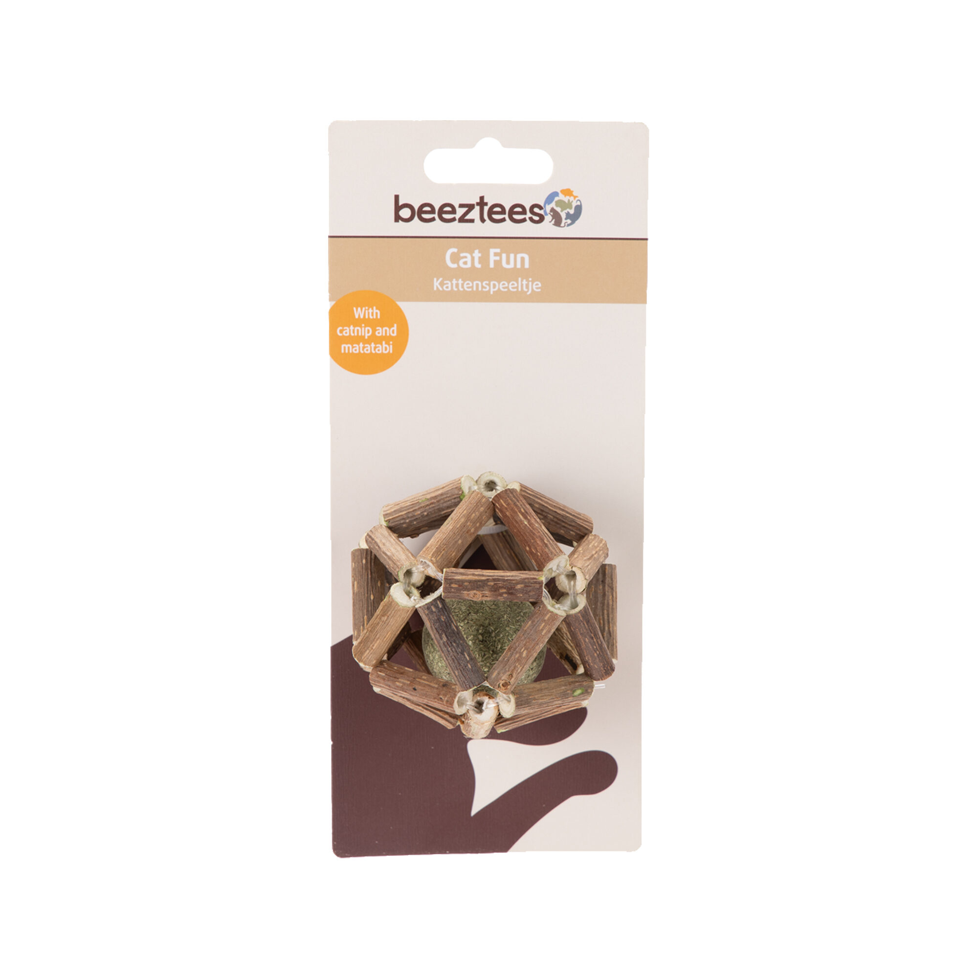 Beeztees Balle de Catnip avec Matatabi
