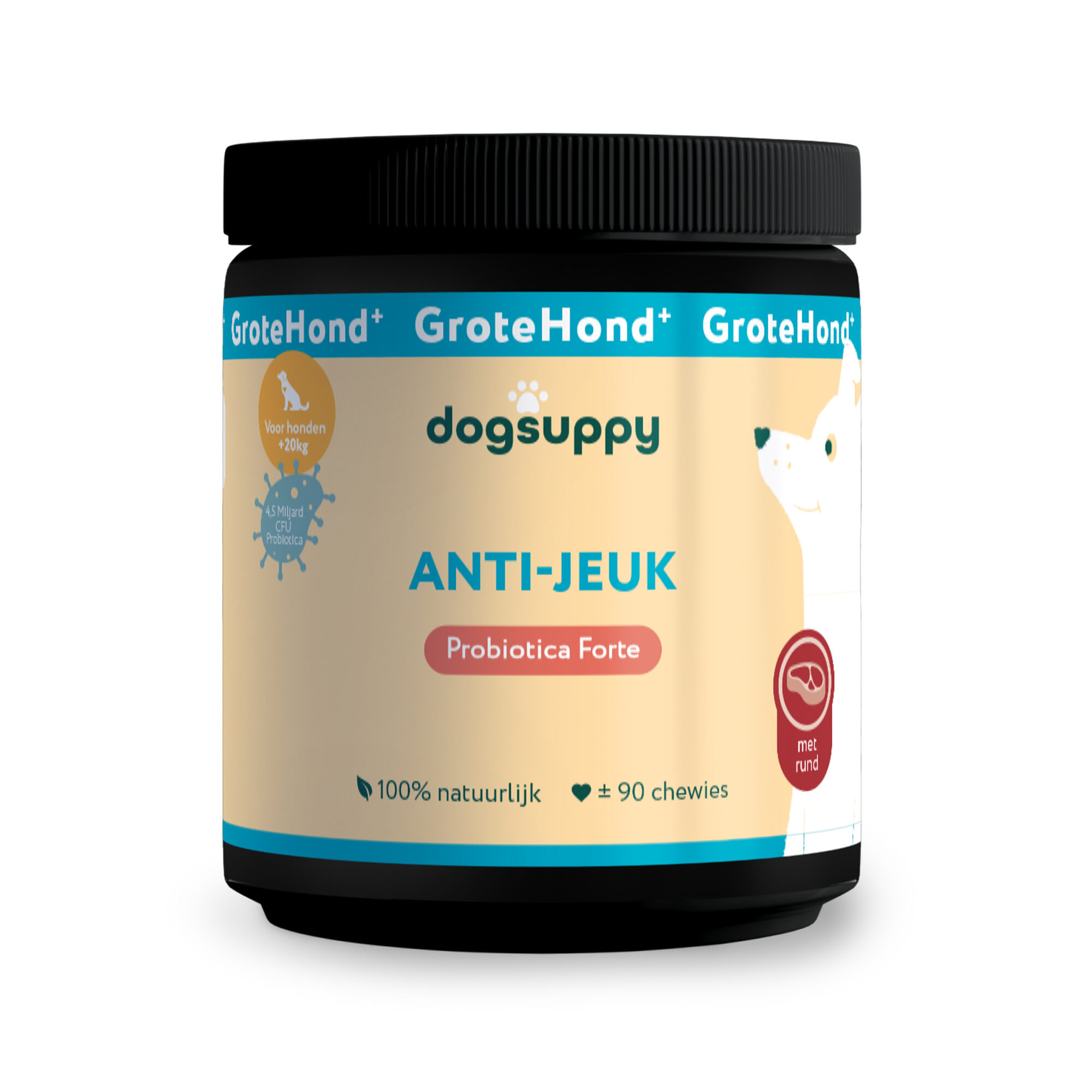 DogSuppy Probiotica Forte Anti-Démangeaisons Grand Chien