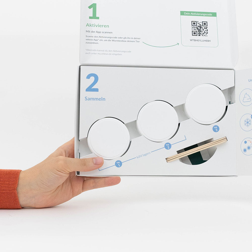 Vetevo Wormentest Basic Hund