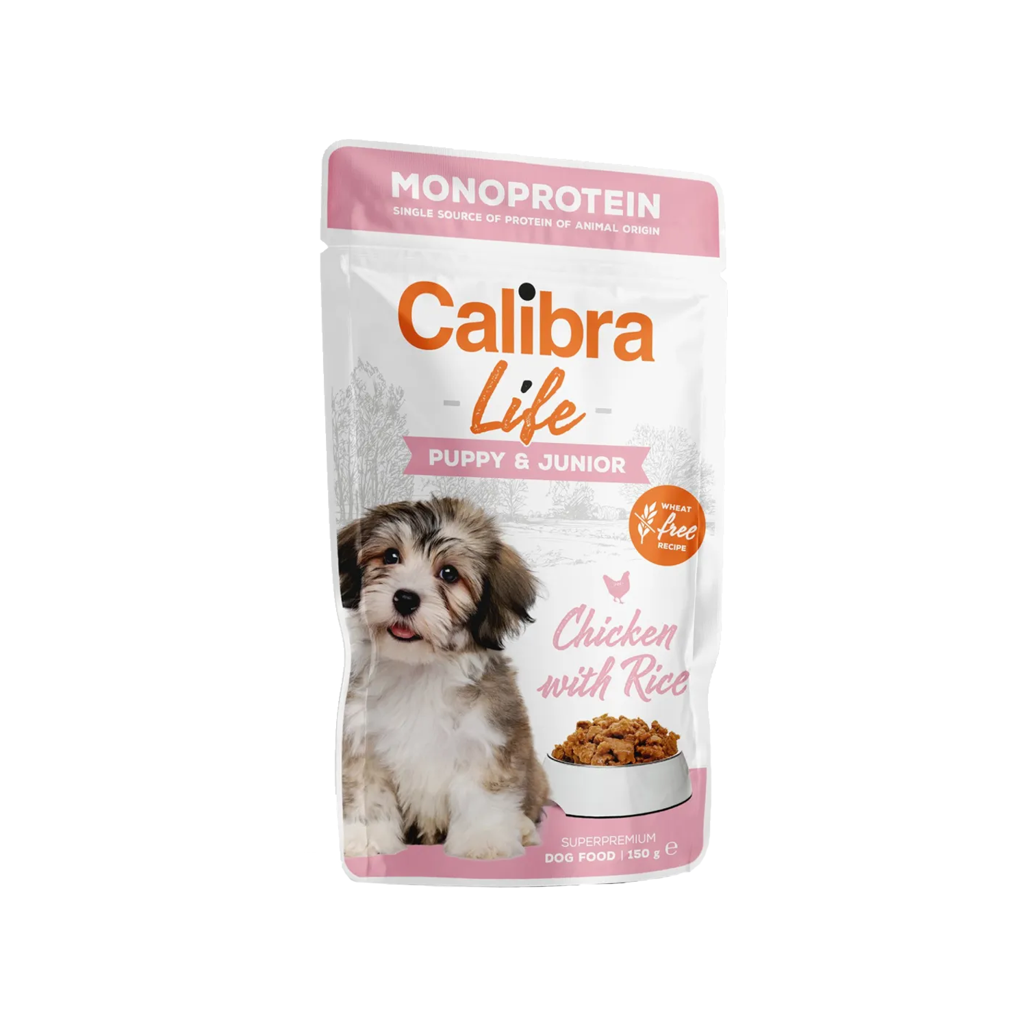Calibra Dog Life Puppy & Junior Vådfoder